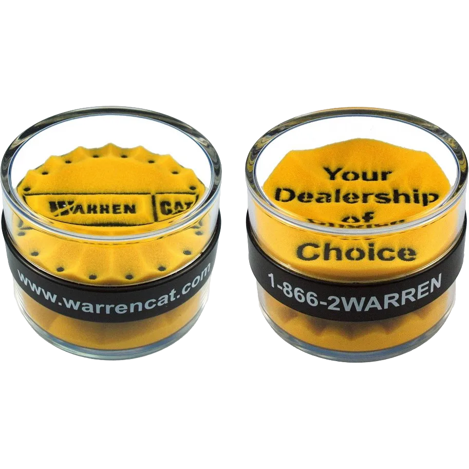 Original Sandvertiser™ Logo Sand Sifter Paperweight Stress Reliever