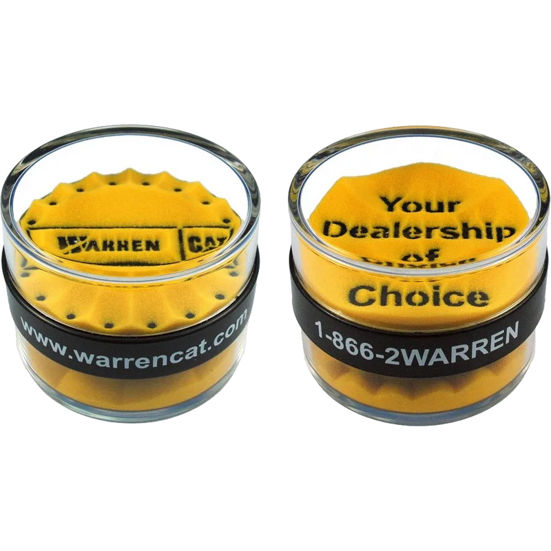 Original Sandvertiser™ Logo Sand Sifter Paperweight Stress Reliever