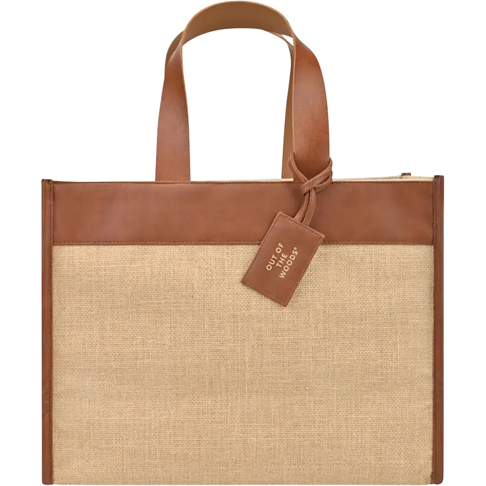 Out of the Woods® Jute Trim Box Tote