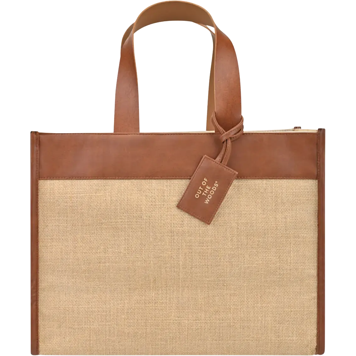 Out of the Woods® Jute Trim Box Tote
