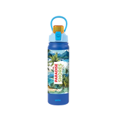 Perka Rex Fresh Double Wall, Recycled Stainless Steel Water Bottle 24oz