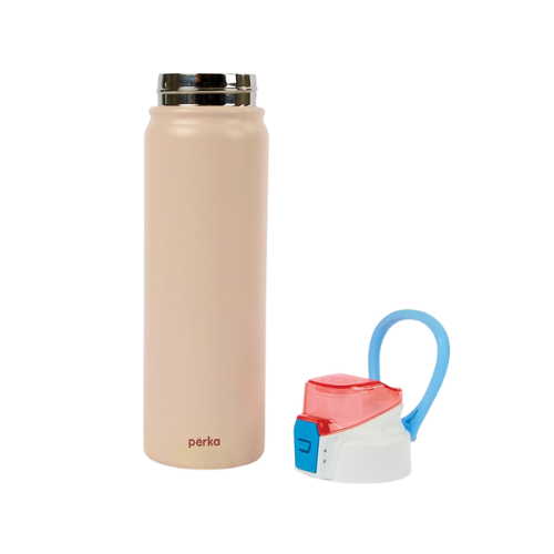 Perka Rex Fresh Double Wall, Recycled Stainless Steel Water Bottle 24oz
