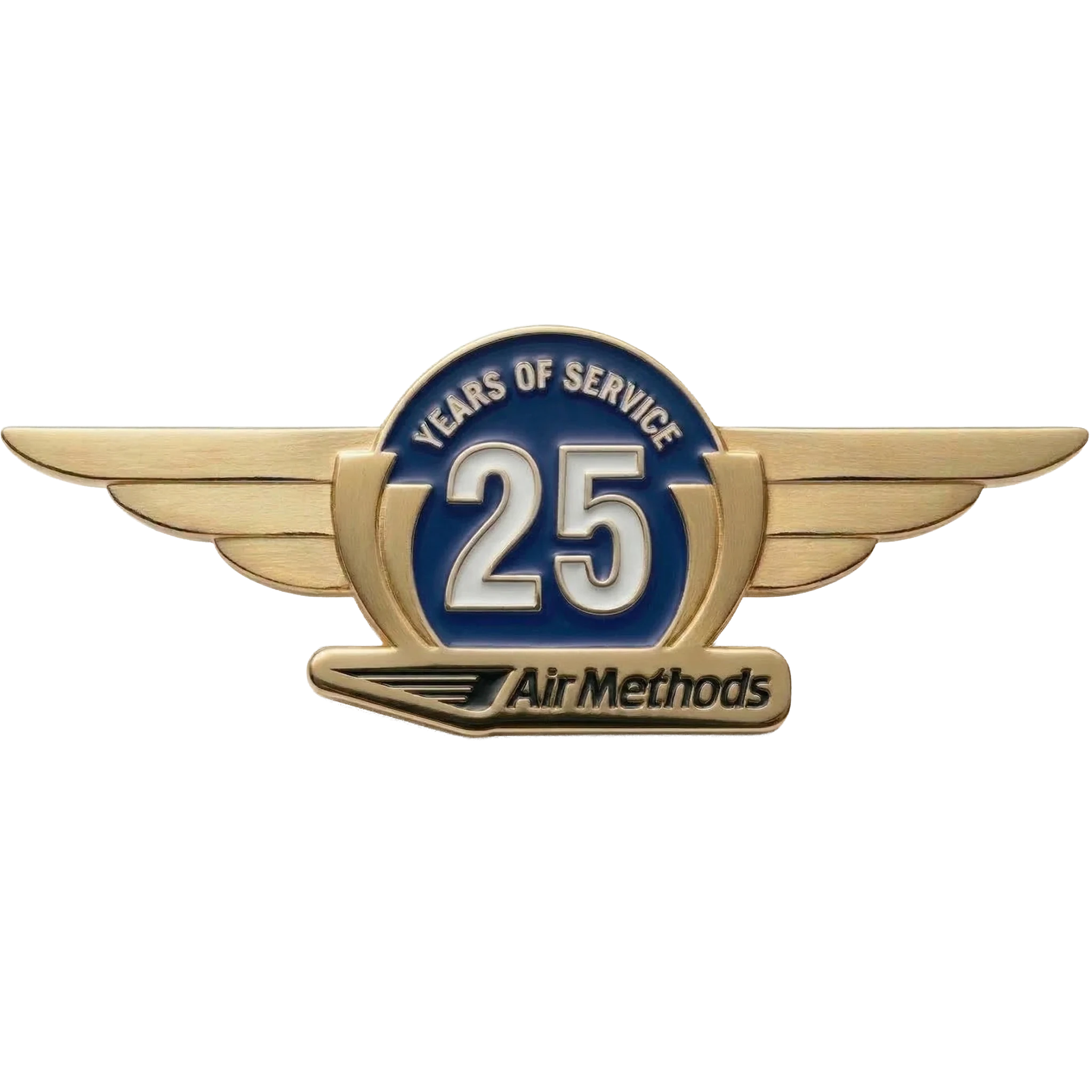 Die Struck Enamel  Lapel Pin - Year 25