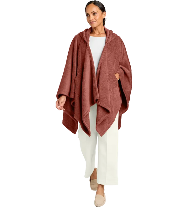 port-authority-dream-plush-open-hoodie-canyon-clay-model.webp
