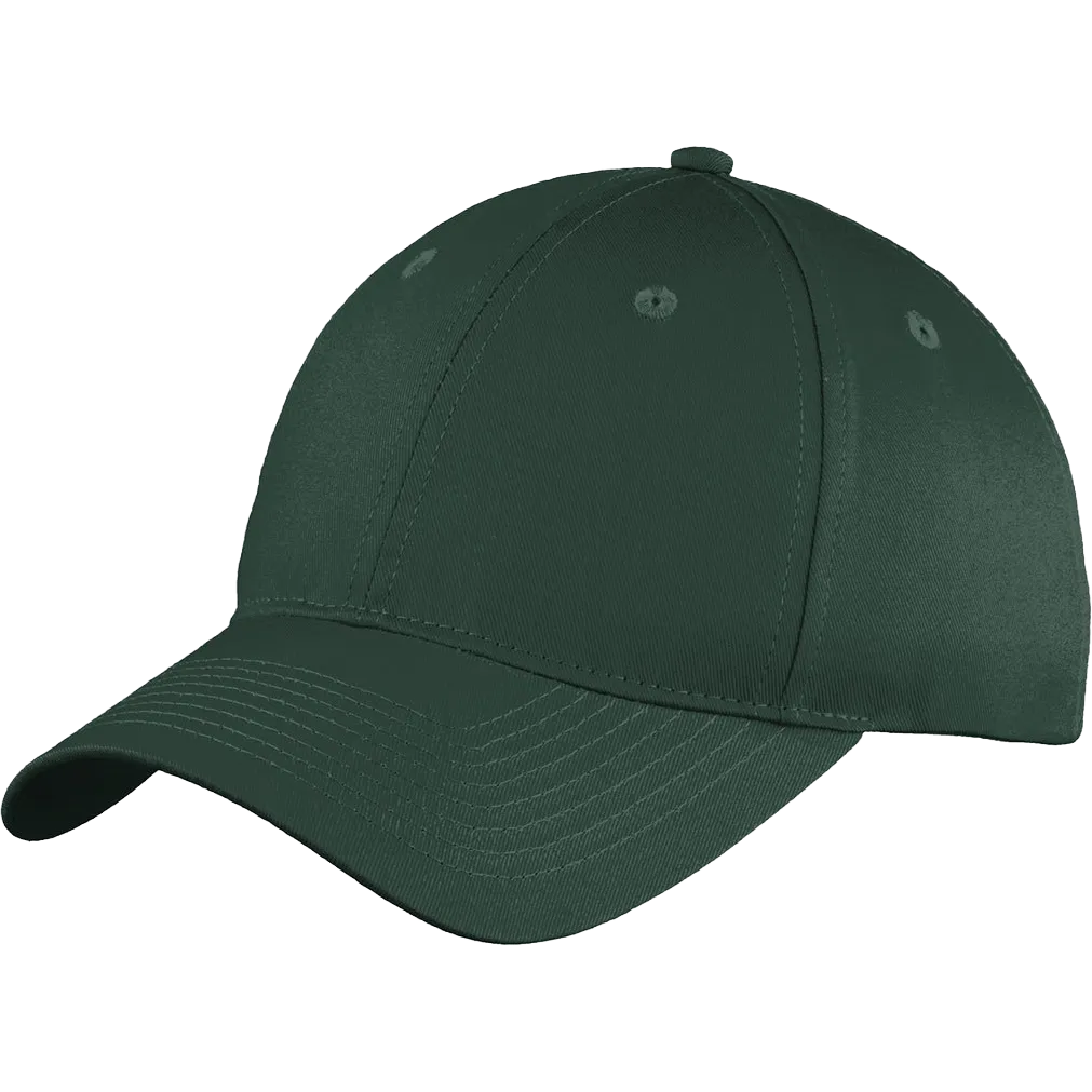 Port Authority® Six-Panel Unstructured Twill Cap