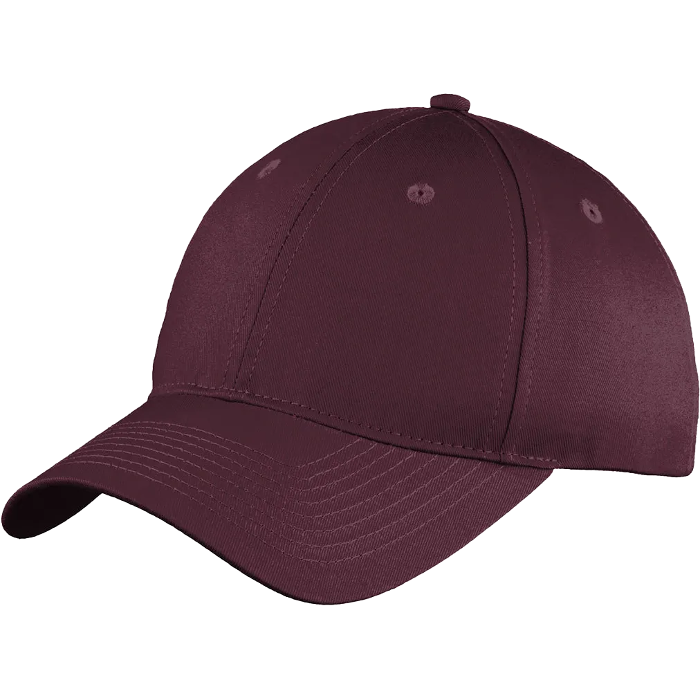 Port Authority® Six-Panel Unstructured Twill Cap