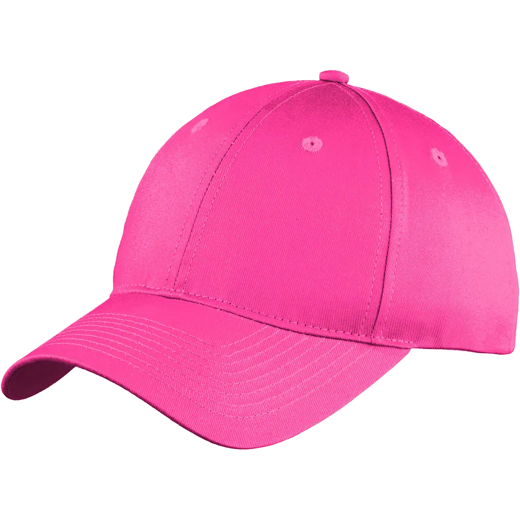 Port Authority® Six-Panel Unstructured Twill Cap