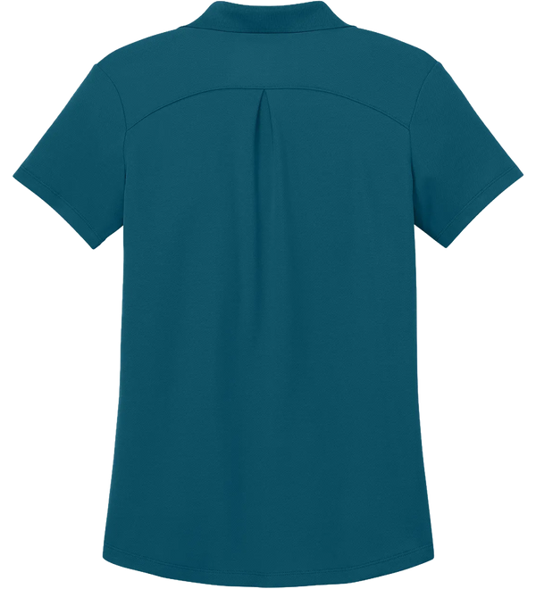 port-authority-womens-plaited-pique-polo-morrocan-blue-back.webp