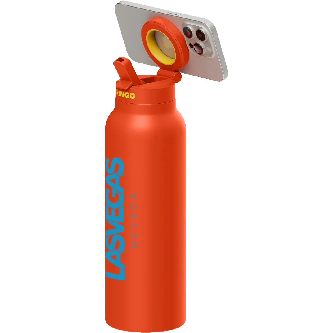 RINGO Pro Water Bottle with Magnetic Booster Ring 32oz