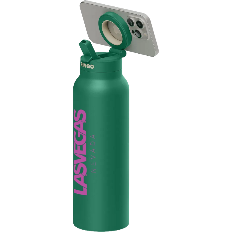 RINGO Pro Water Bottle with Magnetic Booster Ring 32oz