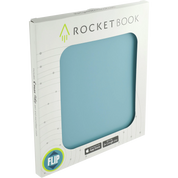 Rocketbook packaging with a blue cover on a white background