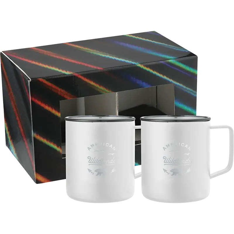 Rover Camp Mug 14oz 2 in 1 Gift Set