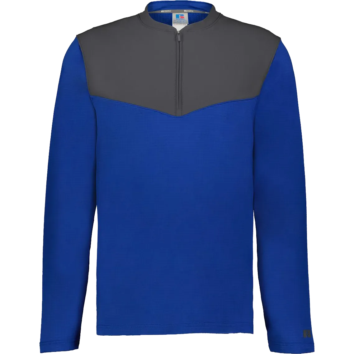 Russell Athletic Sideline Grid Fleece Quarter-Zip Pullover