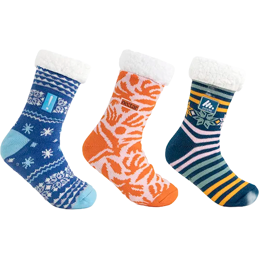 Sherpa-Lined Socks
