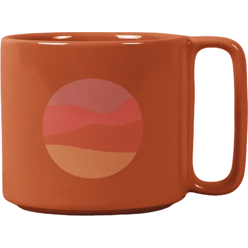 Short Nest Mug  Ceramic 10oz