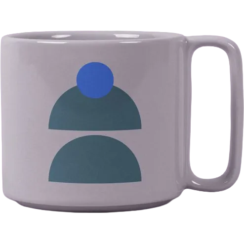Short Nest Mug  Ceramic 10oz