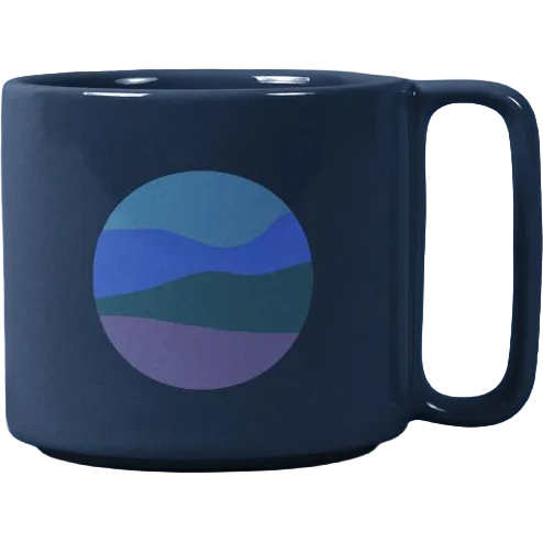 Short Nest Mug  Ceramic 10oz
