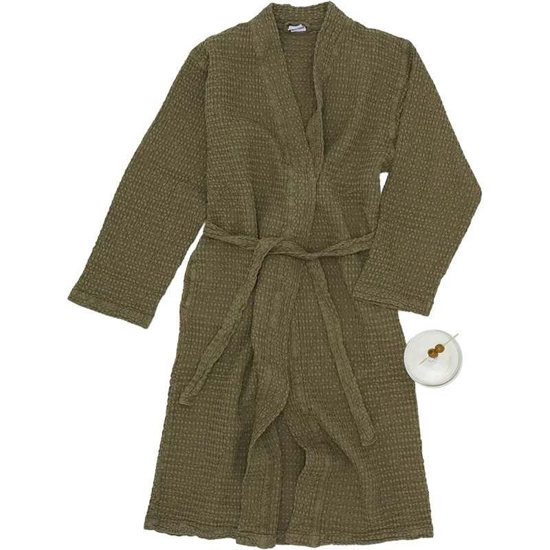 Hawkins New York Simple Waffle Bathrobe