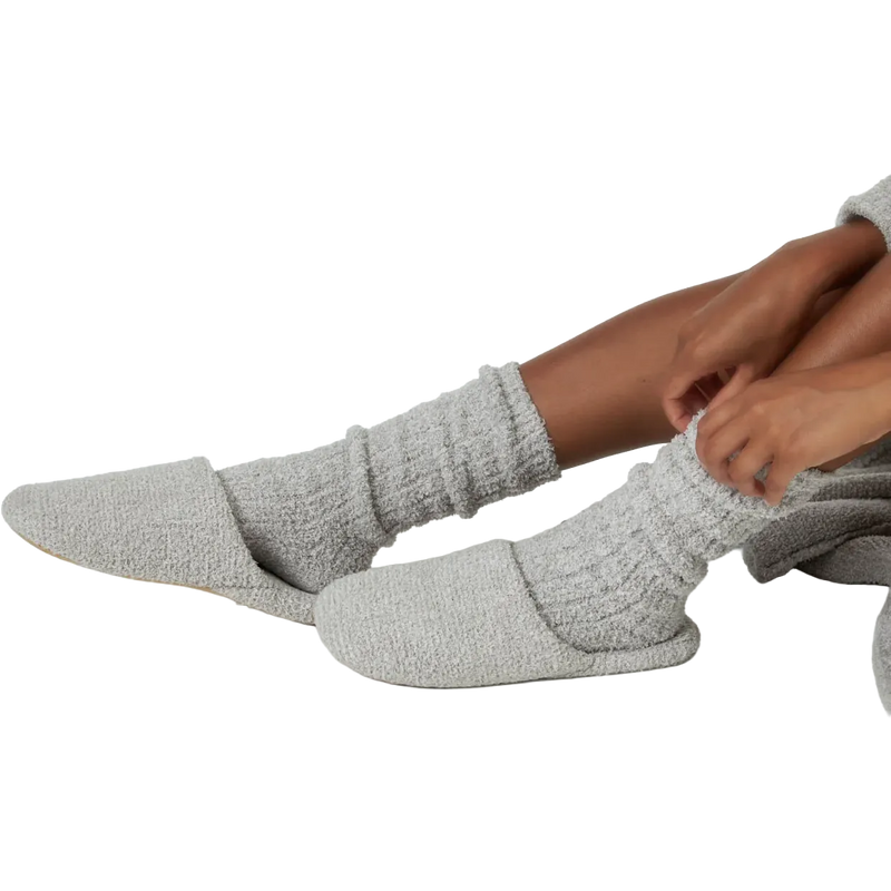 Kashwere Slippers - Closed Toe - Heathered - Kash-lounge™