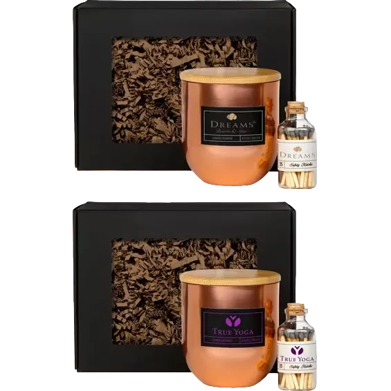 SOHO 8oz Candle with Matches Set
