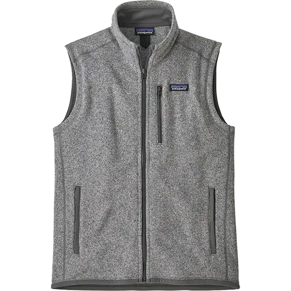 Patagonia Better Sweater full-zip fleece vest in Stonewash