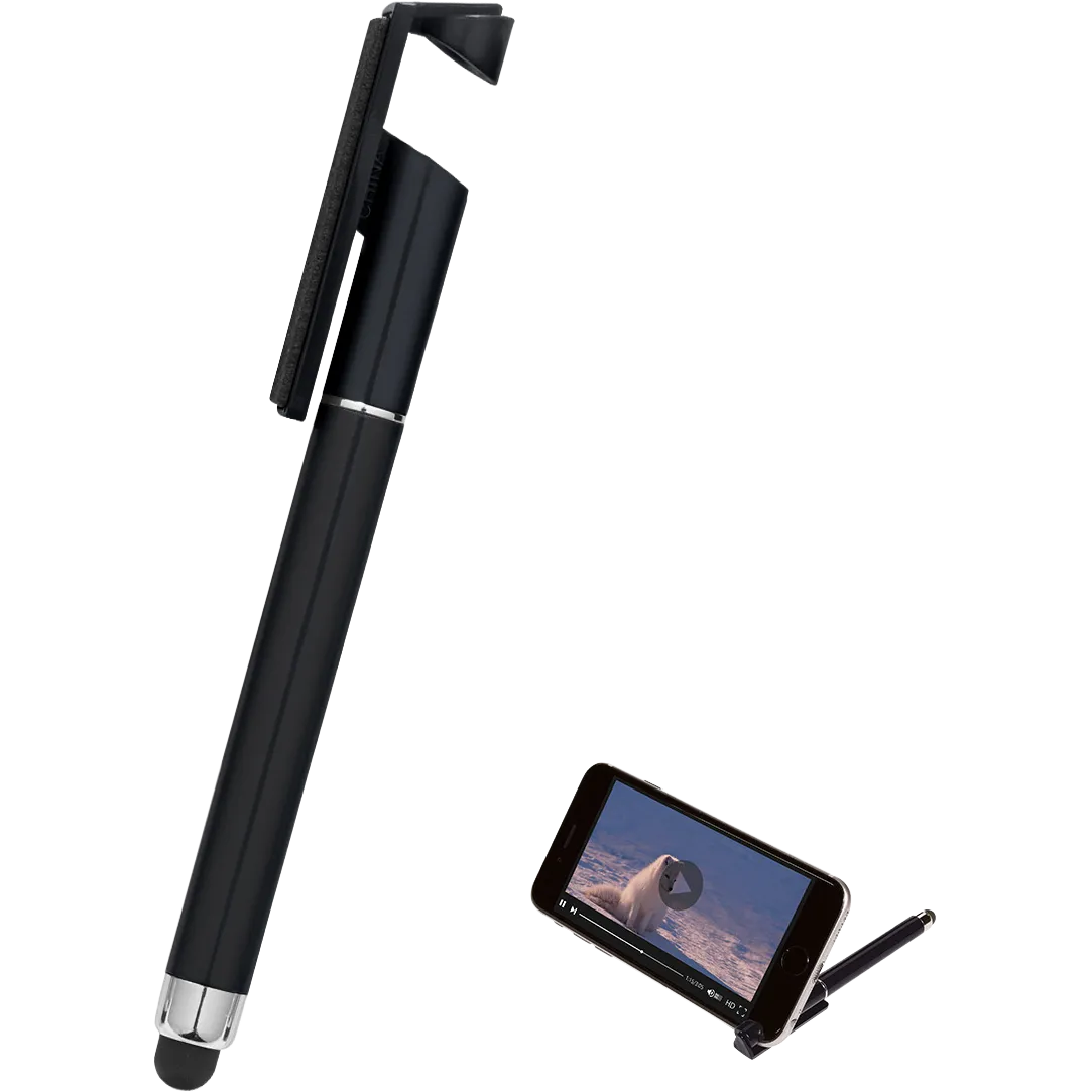 Stylus Pen with Phone Stand and Screen Cleaner