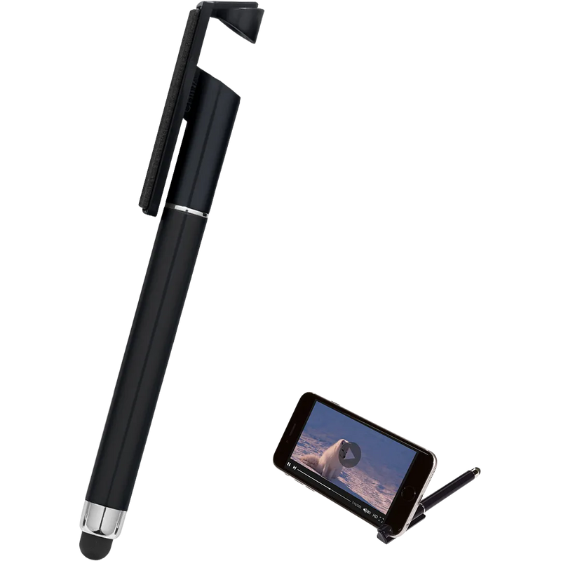 Stylus Pen with Phone Stand and Screen Cleaner