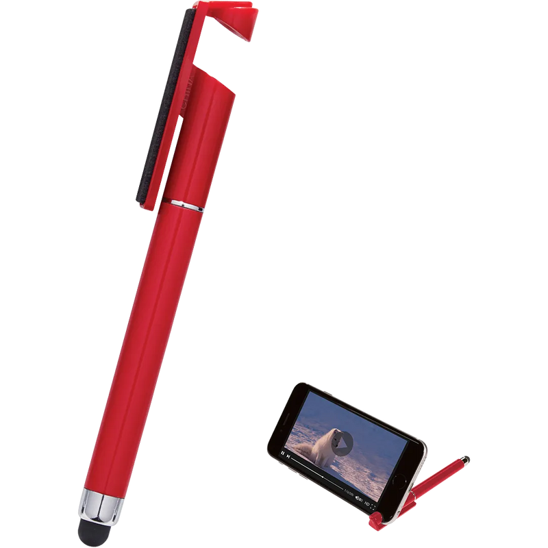 Stylus Pen with Phone Stand and Screen Cleaner