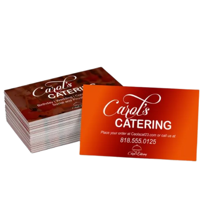 Suede Business Cards