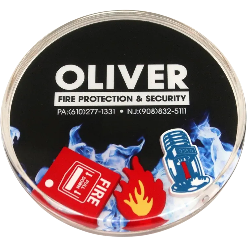 Superior Quality Liquid Filled Coaster with 3D molded floaters