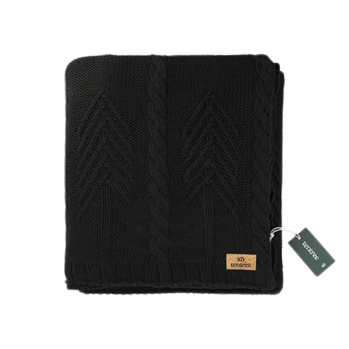 tentree Organic Cotton Cable Blanket