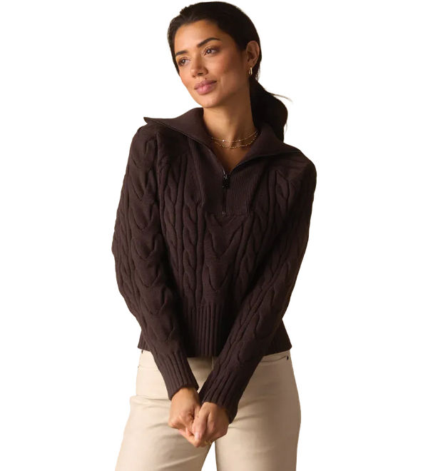 the-normal-brand-lola-everyday-quarter-zip-brown.webp