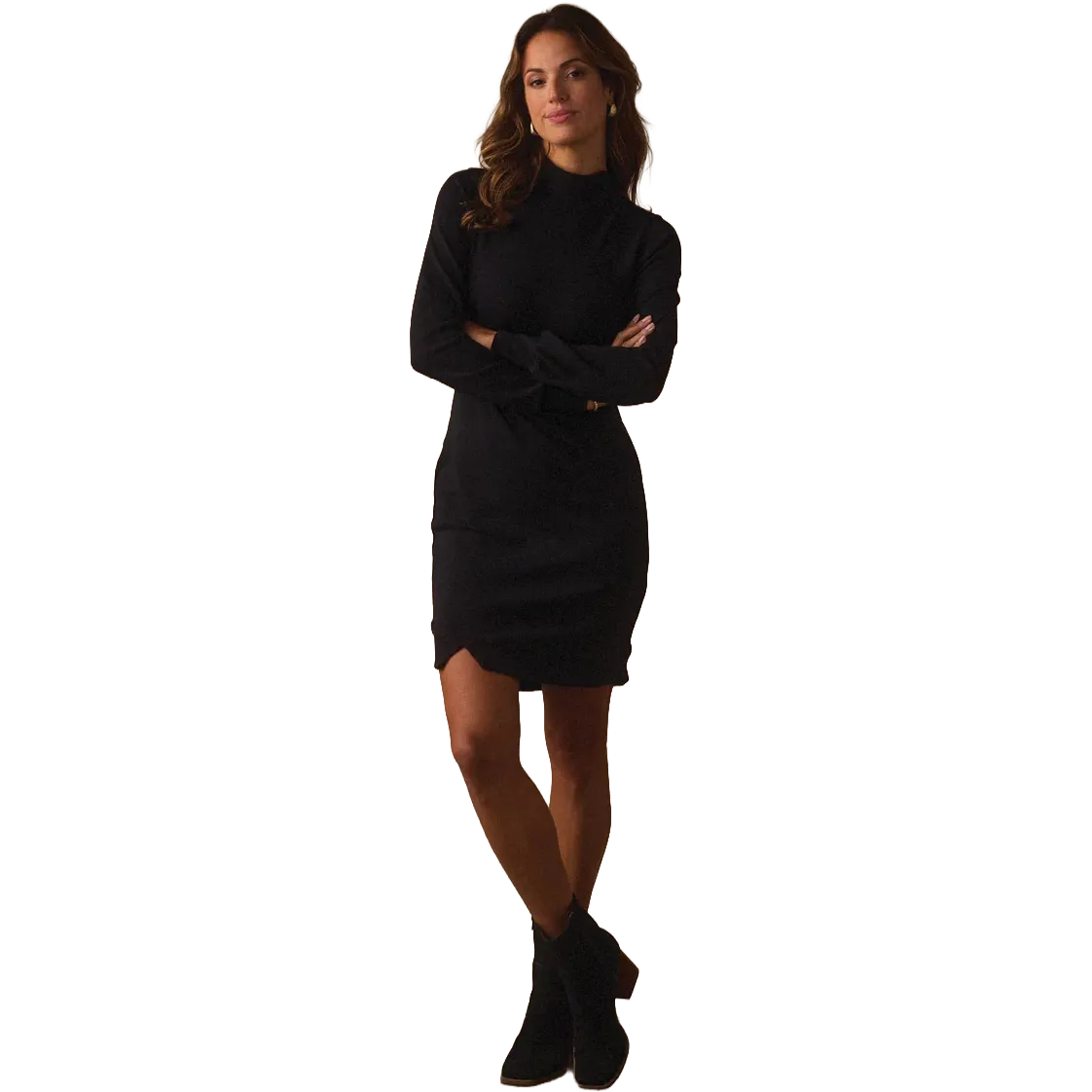 The Normal Brand Puremeso Mock Neck Dress