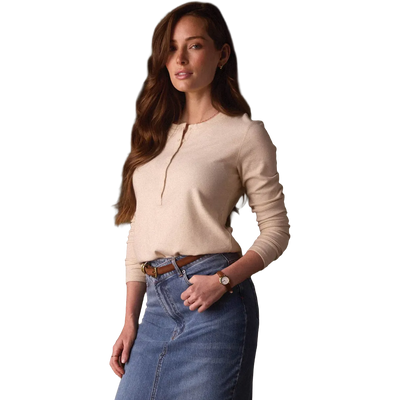 The Normal Brand Women's   Puremeso Henley