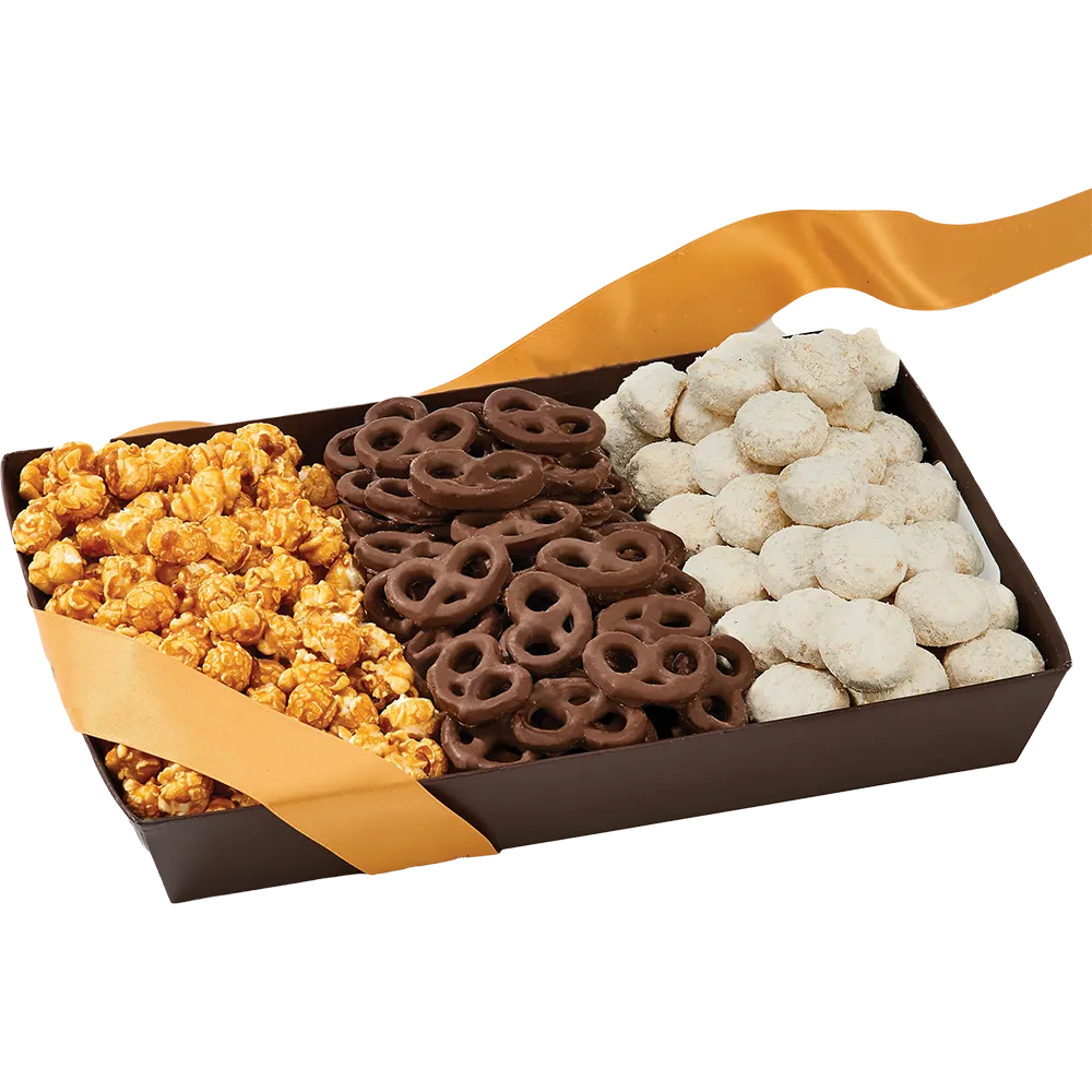 The Wall Street With Popcorn, Pretzels, and Cookies