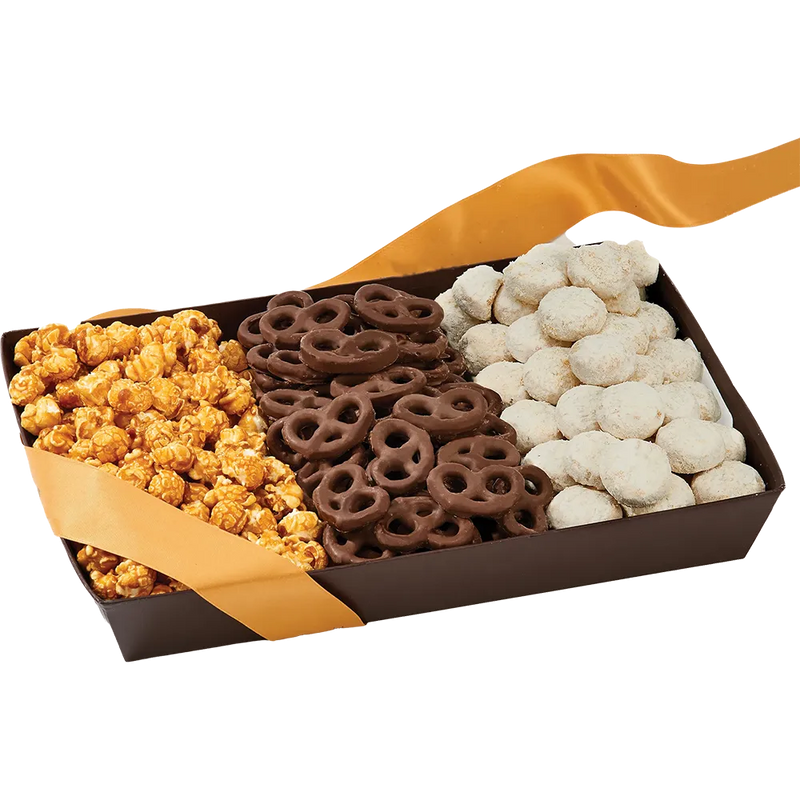 The Wall Street With Popcorn, Pretzels, and Cookies
