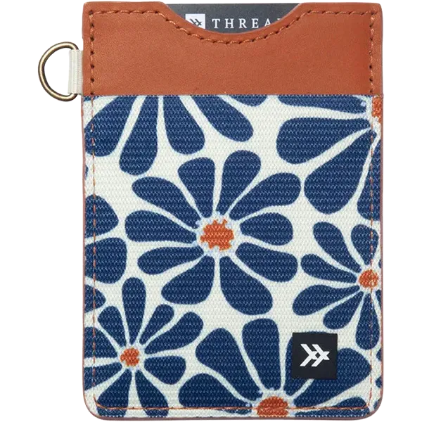 Thread Wallets Vertical Leather Wallet