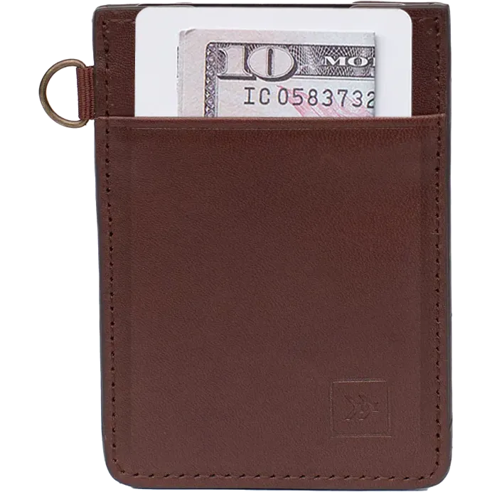 Thread Wallets Vertical Leather Wallet