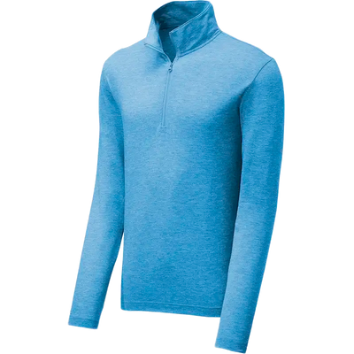 Sport-Tek PosiCharge Tri-Blend Wicking 1/4-Zip Pullover