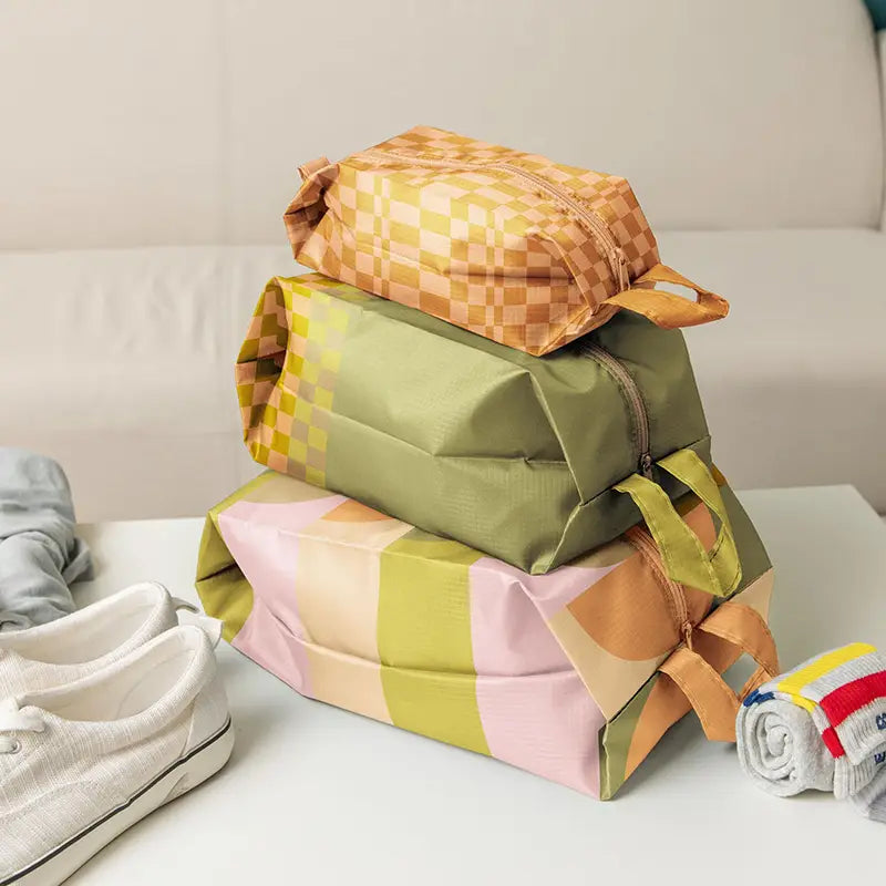 Ripstop Tuck Gusset Pouches - Set of 3