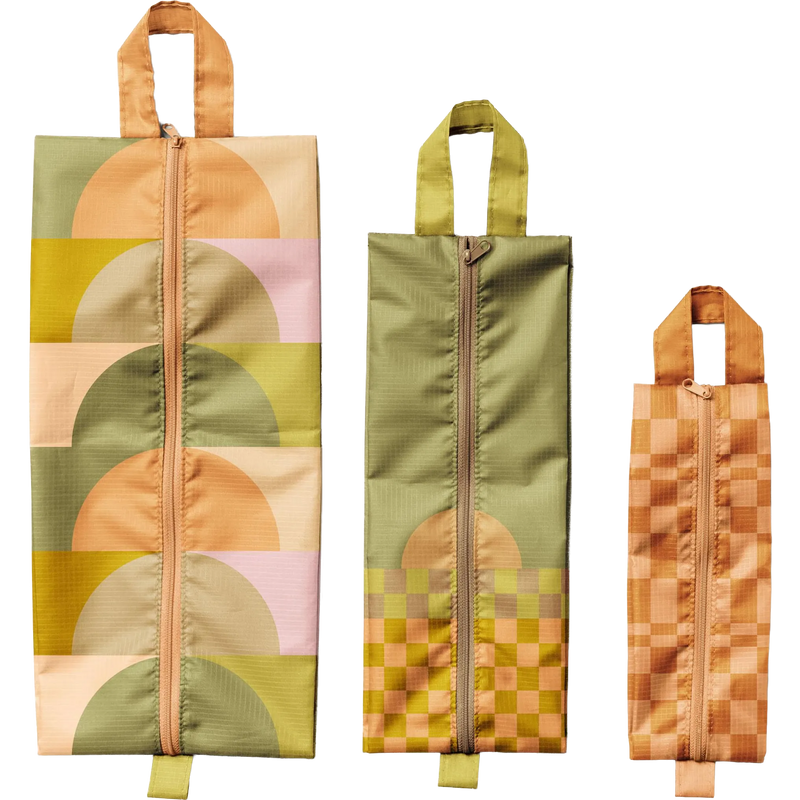 Ripstop Tuck Gusset Pouches - Set of 3