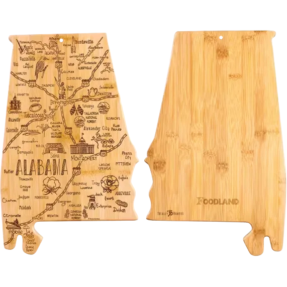 U.S. Destination Bamboo Cutting and Serving Boards