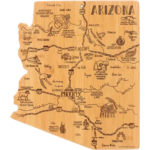 U.S. Destination Bamboo Cutting and Serving Boards