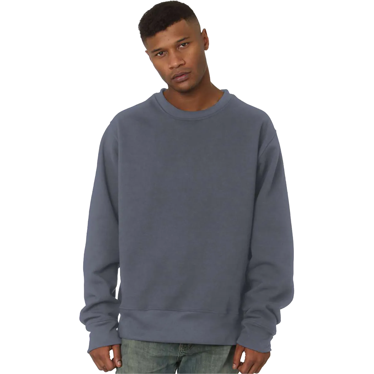Bayside™ Super Heavy Oversized Crewneck Fleece