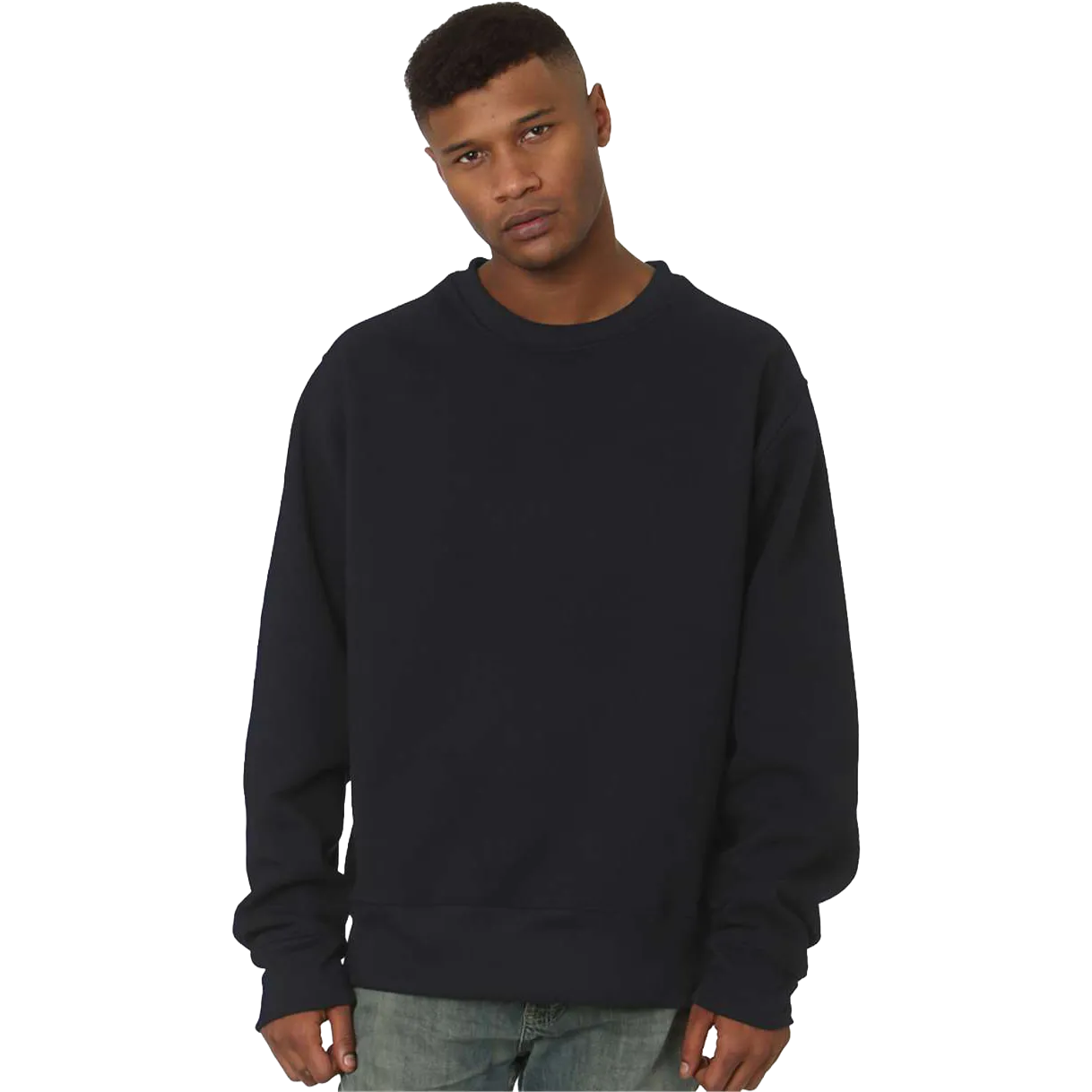Bayside™ Super Heavy Oversized Crewneck Fleece