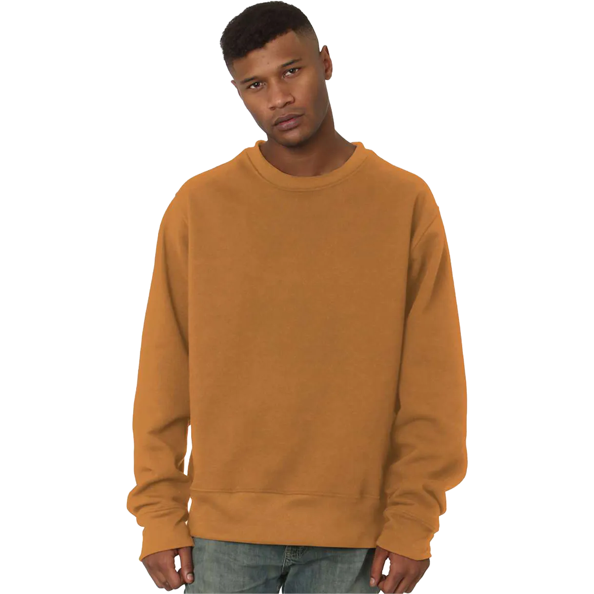 Bayside™ Super Heavy Oversized Crewneck Fleece