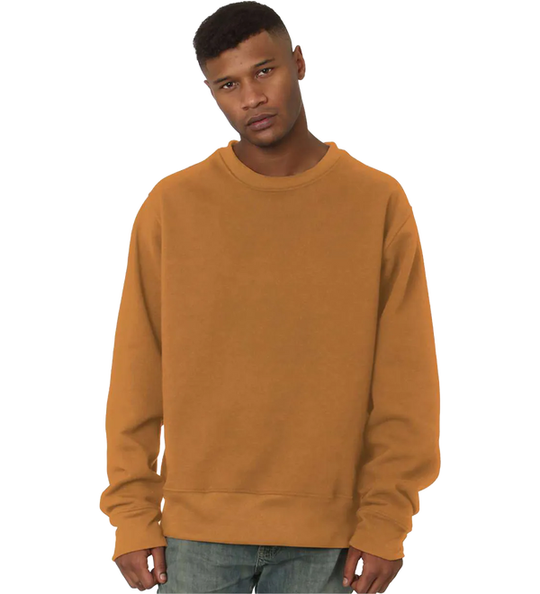 unisex-baysidetm-super-heavy-oversized-crewneck-fleece-caramel-brown.webp