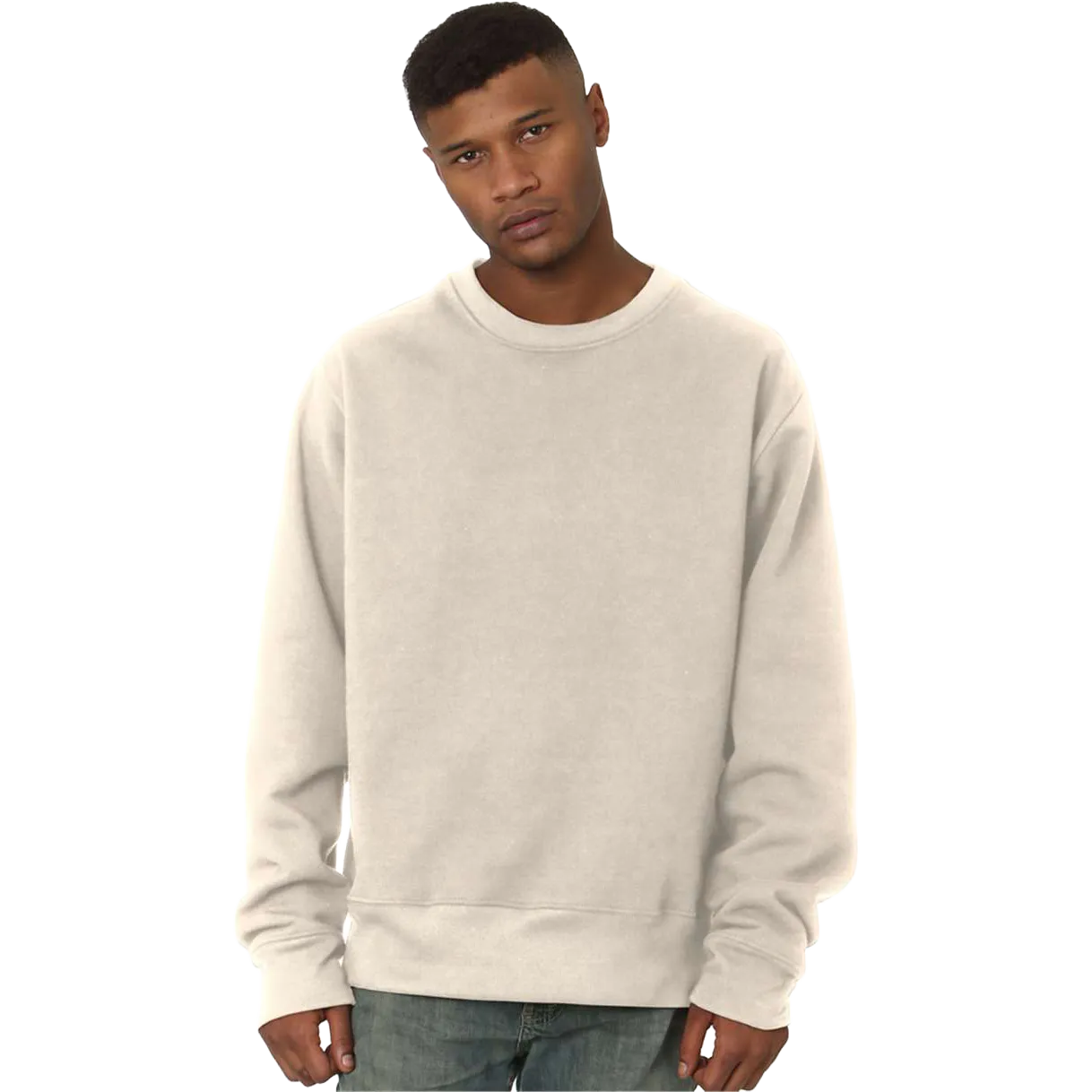Bayside™ Super Heavy Oversized Crewneck Fleece