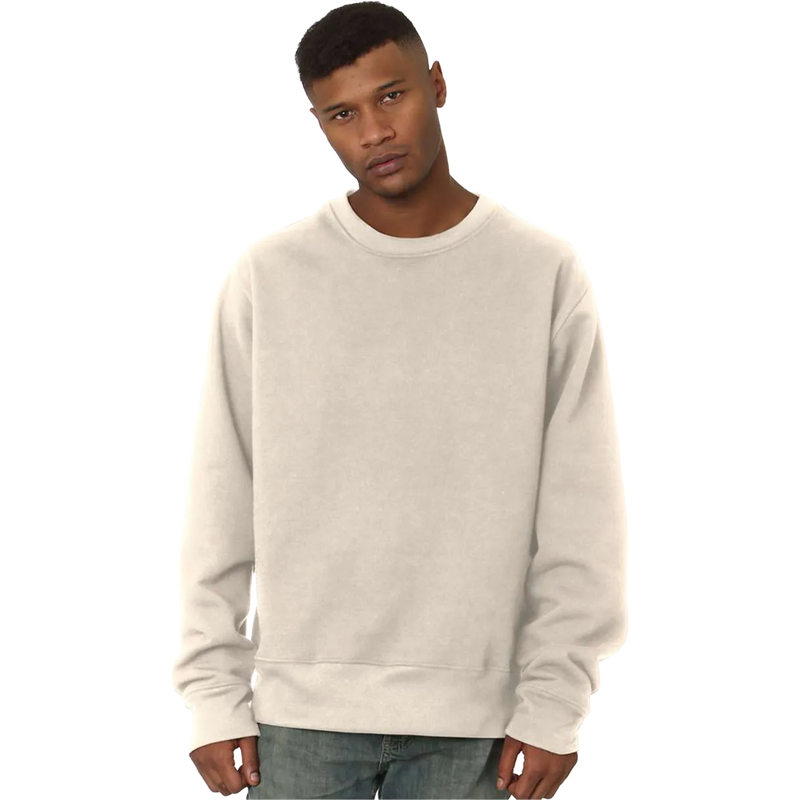 Bayside™ Super Heavy Oversized Crewneck Fleece