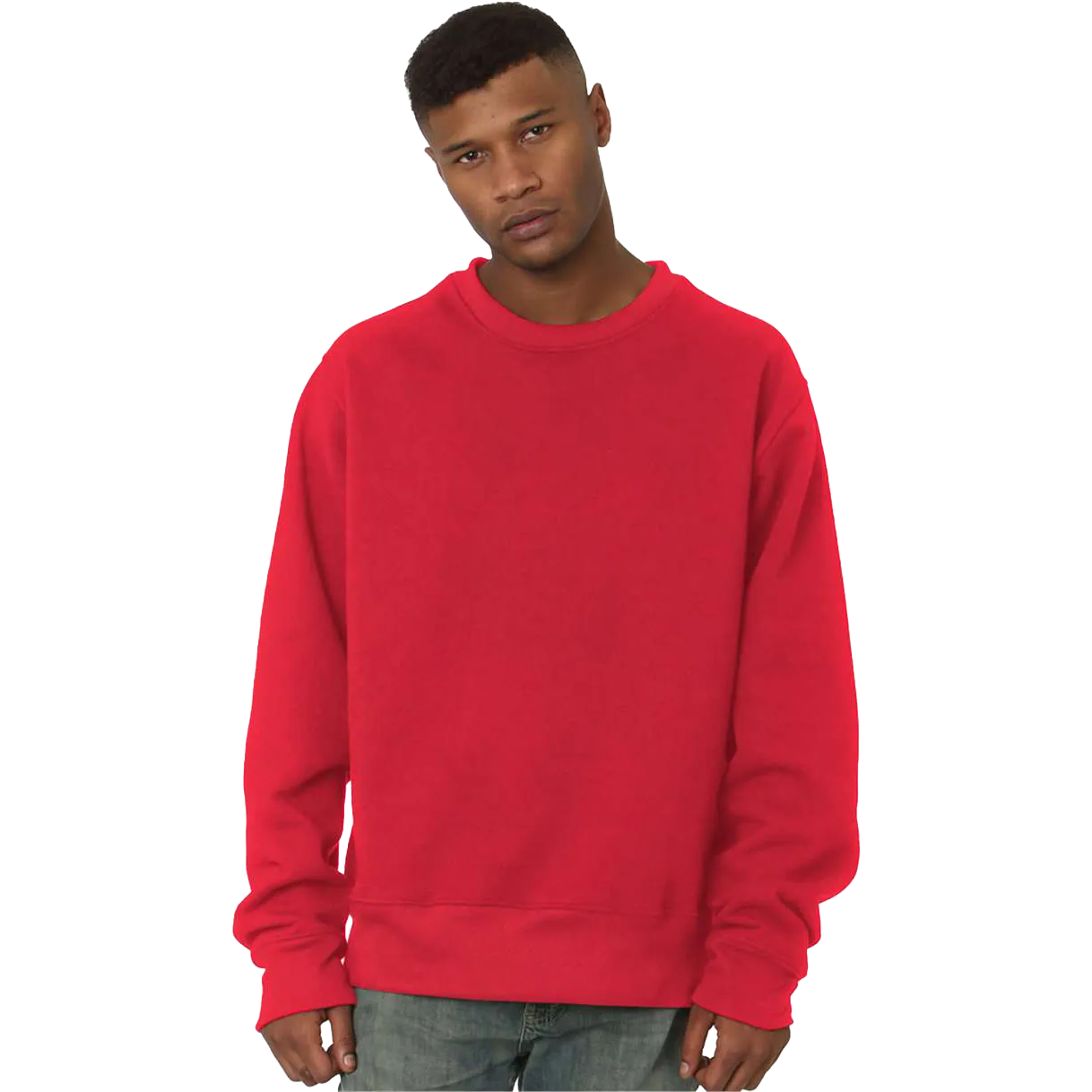 Bayside™ Super Heavy Oversized Crewneck Fleece